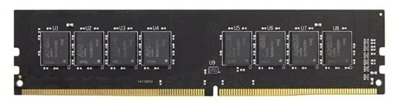 Оперативная память AMD Desktop DDR4 2133МГц 4GB, R744G2133U1S-U, RTL