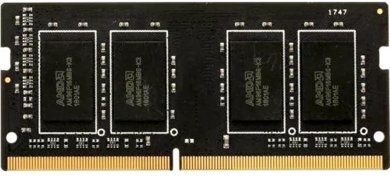 Оперативная память AMD Desktop DDR4 2400МГц 4Gb, R744G2400S1S-U, RTL