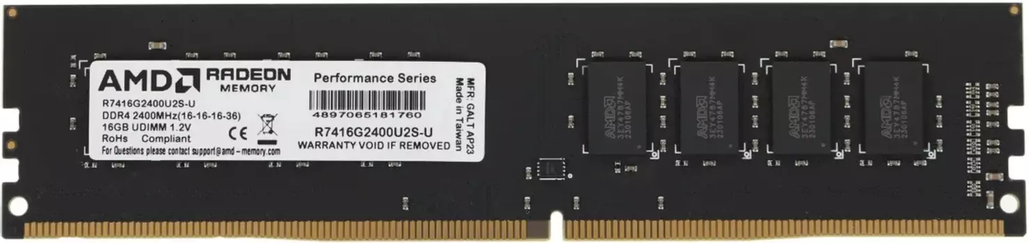 Оперативная память AMD Radeon R7 R7416G2400U2S-U
