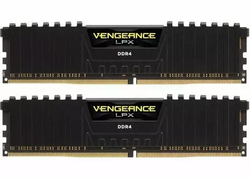 Оперативная память Corsair Venegance LPX DDR4 2666МГц 2x16GB, CMK32GX4M2A2666C16, RTL
