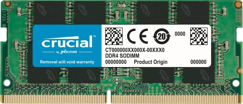 Оперативная память Crucial Desktop DDR4 3200МГц 16GB, CT16G4SFRA32A, RTL