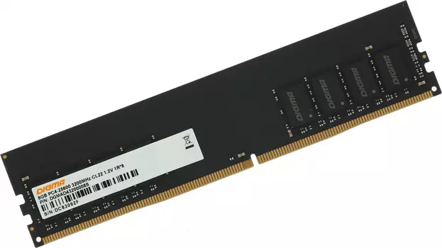 Оперативная память DIGMA DDR4 8Gb, DGMAD43200008S, RTL