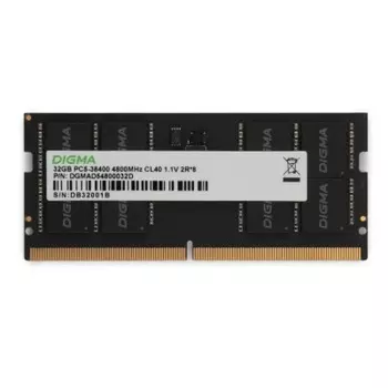 Оперативная память DIGMA DDR5 32GB, DGMAS54800032D, RTL