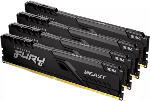 Оперативная память Kingston FURY Beast Black KF426C16BBK4/16