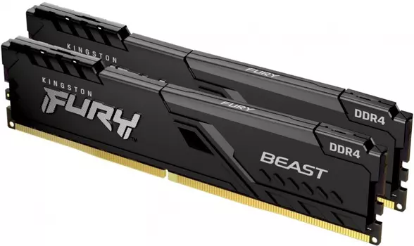 Оперативная память Kingston FURY Beast Black KF432C16BB1K2/32