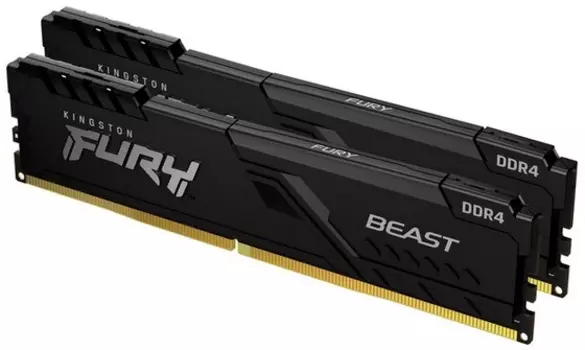 Оперативная память Kingston FURY Beast Black KF432C16BBK2/32
