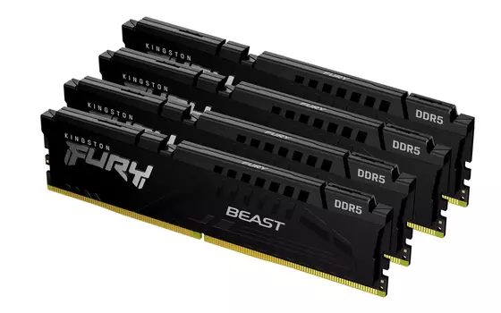 Оперативная память Kingston FURY Beast Black KF552C40BBK4-64