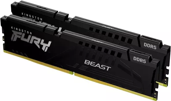 Оперативная память Kingston FURY Beast Black KF556C36BBEK2-64