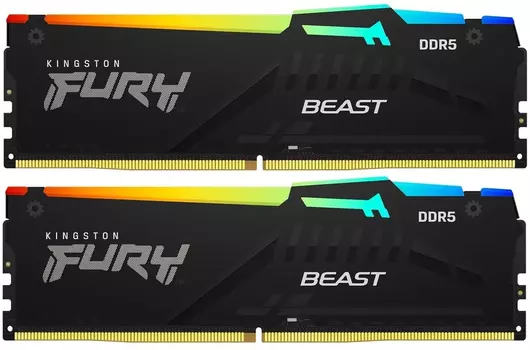Оперативная память Kingston FURY Beast Black KF556C40BBAK2-64