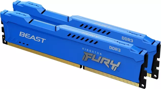 Оперативная память Kingston FURY Beast Blue KF318C10BK2/16