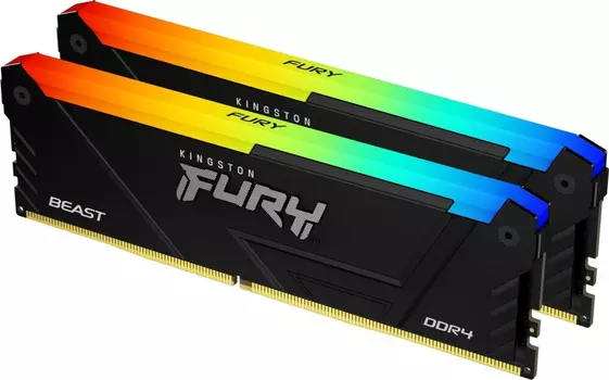 Оперативная память Kingston FURY Beast RGB KF426C16BB12AK2/32