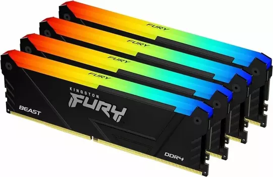 Оперативная память Kingston FURY Beast RGB KF426C16BB2AK4/128