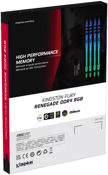 Оперативная память Kingston FURY Renegade RGB KF436C16RB1AK2/32