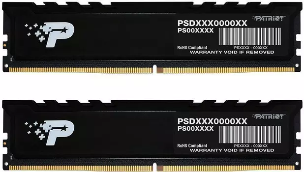 Оперативная память Patriot Signature Premium DDR5 4800МГц 2x16GB, PSP532G4800KH1