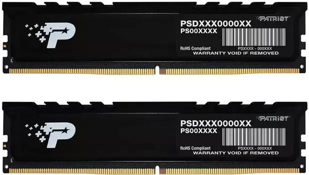 Оперативная память Patriot Signature Premium DDR5 4800МГц 2x32GB, PSP564G4800KH1