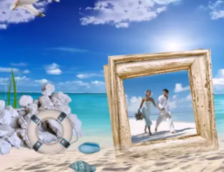 Отпуск на море шаблоны слайд-шоу