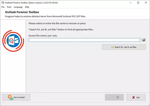 Outlook Forensic Toolbox 5.0