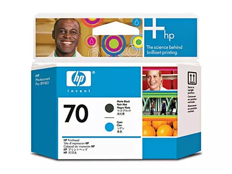 Печатающая головка синий, черный HP Inc. 70, C9404A