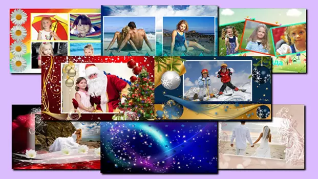 Платиновая коллекция шаблонов слайд-шоу