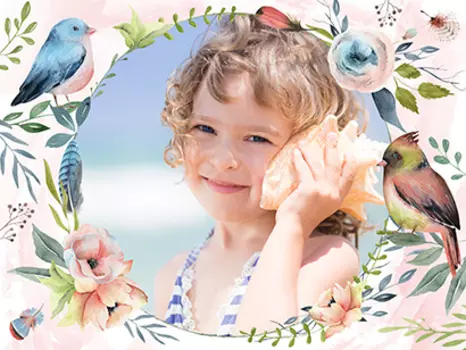 Рамки с птичками 110 готовых рамок для фотографий