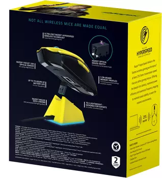 Razer Viper Ultimate & Mouse Dock 8btn Cyberpunk 2077 Ed.