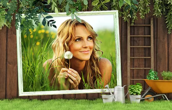 Садовые рамки 100 готовых рамок для фотографий