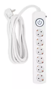 Сетевой фильтр Ippon BK-6-EU-5-16-W