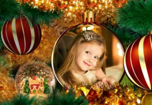 Шаблоны для слайд-шоу Новогодняя ёлка