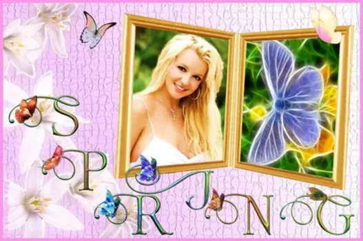 Шаблоны открыток Времена года