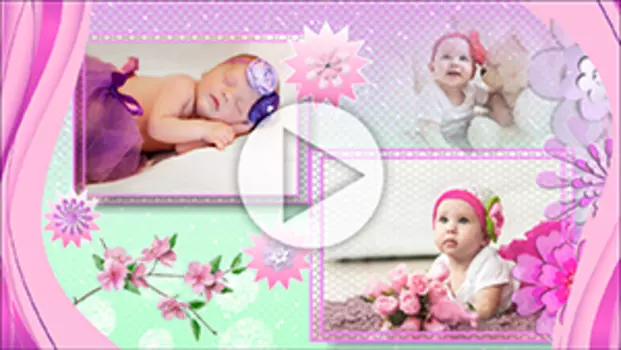 Шаблоны слайд-шоу Наша маленькая принцесса
