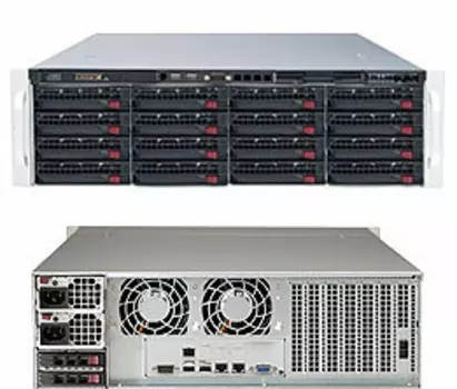 Шасси SUPERMICRO SuperServer 6038R-E1CR16L