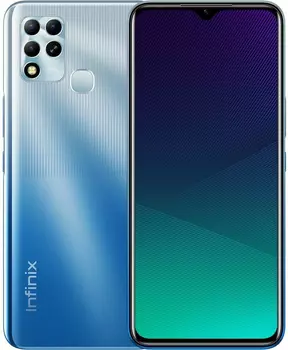 Смартфон Infinix Hot 11 X689F 128 Б голубой