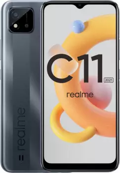 Смартфон realme C11 2021 32 ГБ серый
