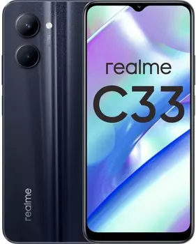 Смартфон realme C33 64 ГБ черный