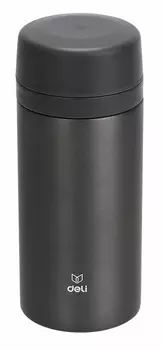 Термос DELI 17657 темно-серый