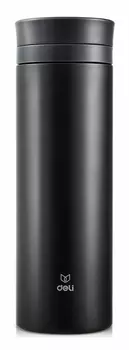Термос DELI 17659 темно-серый