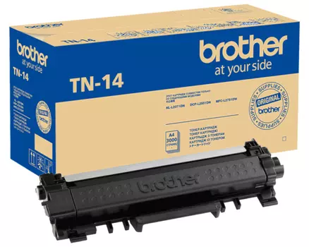 Тонер-картридж черный Brother TN-14, TN14