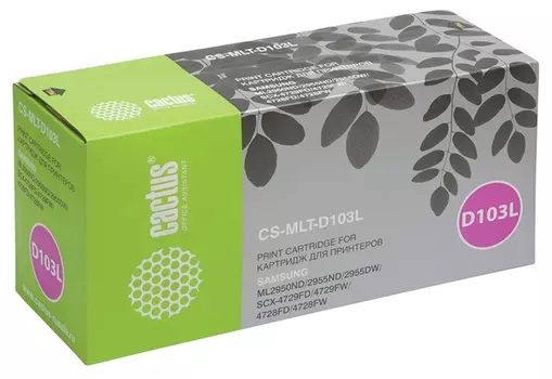 Тонер-картридж черный Cactus CS-D103S