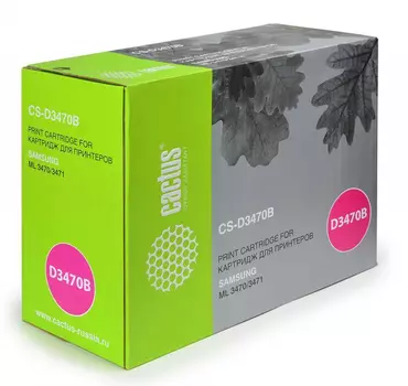 Тонер-картридж черный Cactus CS-D3470B