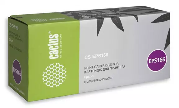 Тонер-картридж черный Cactus CS-EPS167