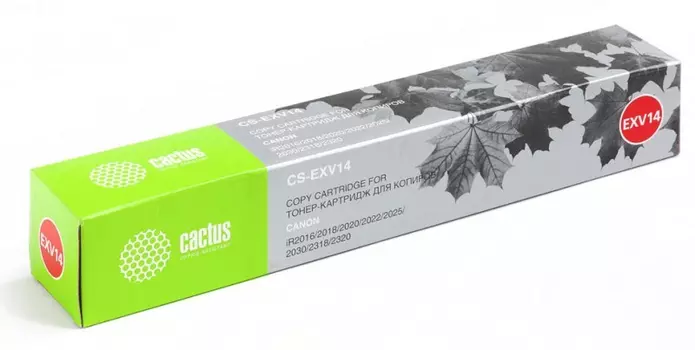 Тонер-картридж черный Cactus CS-EXV14