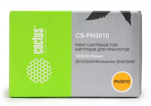 Тонер-картридж черный Cactus CS-PH3010