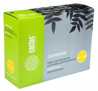 Тонер-картридж черный Cactus CS-PH3250S