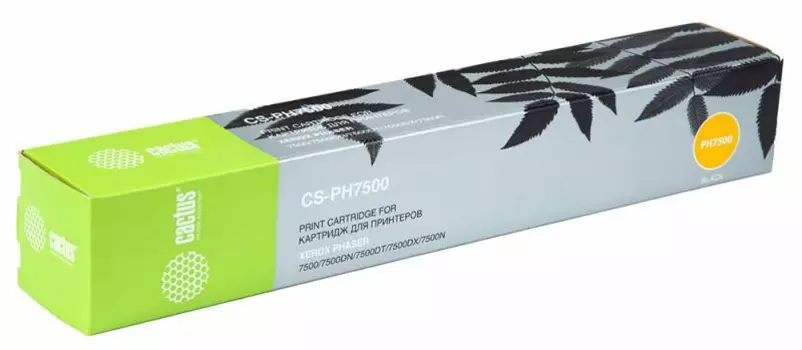 Тонер-картридж черный Cactus CS-PH7500