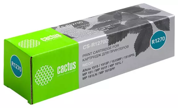 Тонер-картридж черный Cactus CS-R1270D