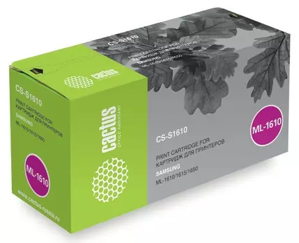 Тонер-картридж черный Cactus CS-S1610