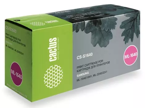 Тонер-картридж черный Cactus CS-S1640