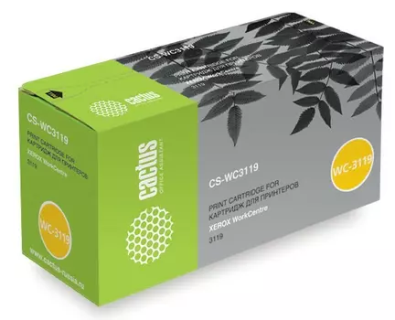 Тонер-картридж черный Cactus CS-WC3119