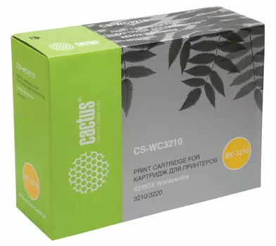 Тонер-картридж черный Cactus CS-WC3210