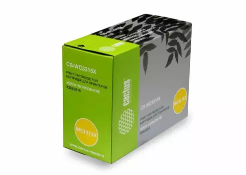 Тонер-картридж черный Cactus CS-WC3315X